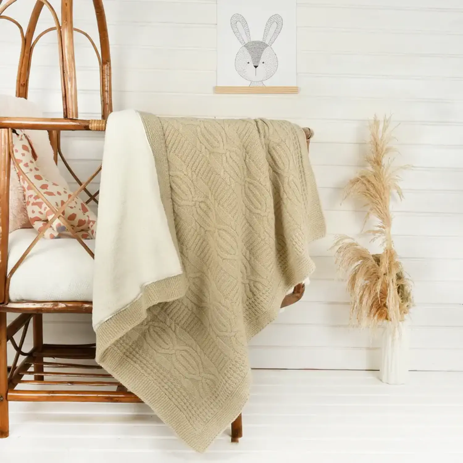 Baby Cosy Baby Cosy Pompoms Blanket