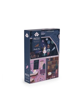 Moulin Roty Moulin Roty Parisiennes-Townhouse Puzzle