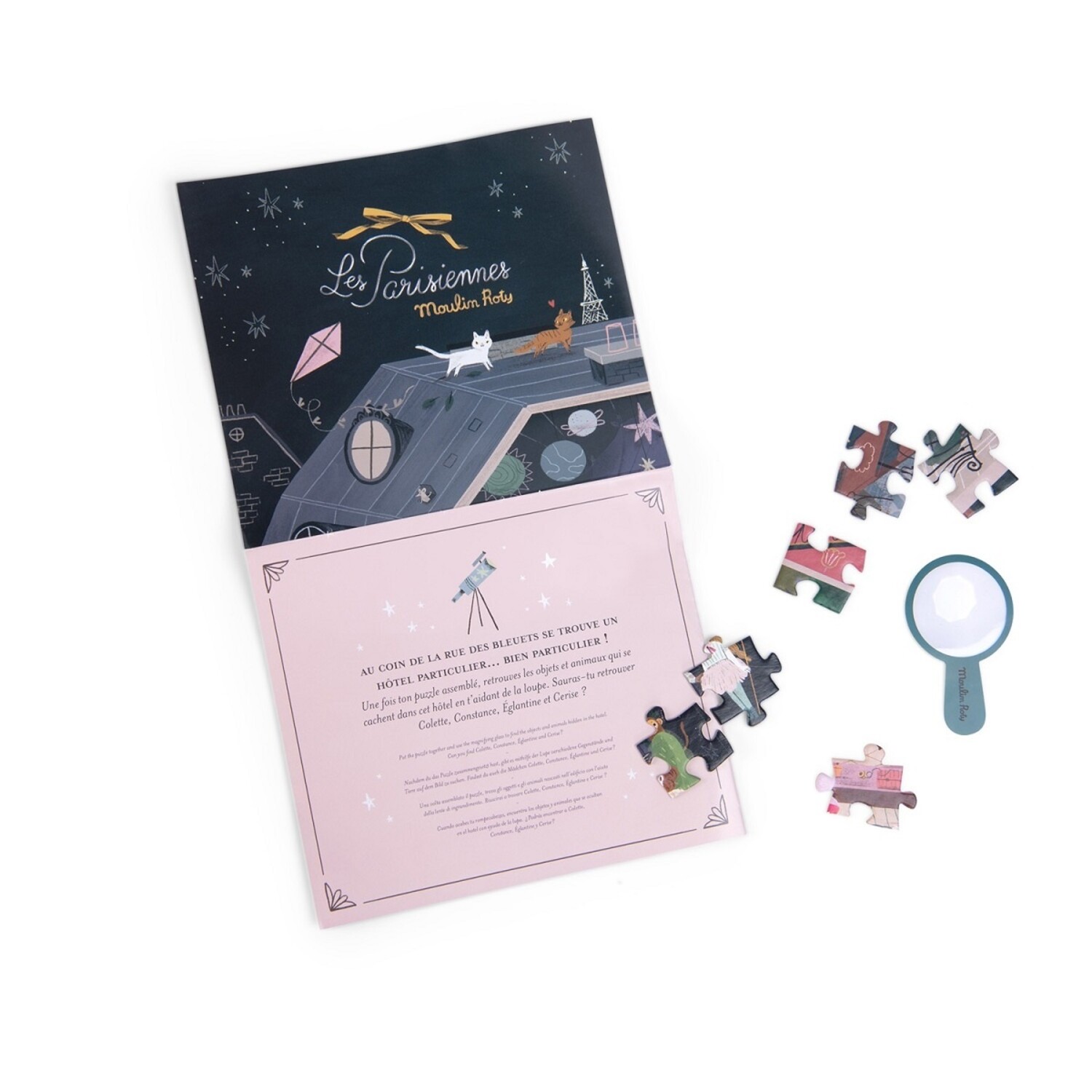 Moulin Roty Parisiennes-Townhouse Puzzle - Boutique L'Enfantillon