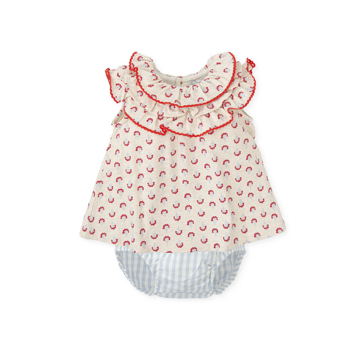 Tutto Piccolo Tutto Piccolo Girls Dress and Panty