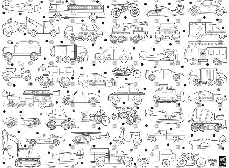 Pico Coloriage Géant Pico