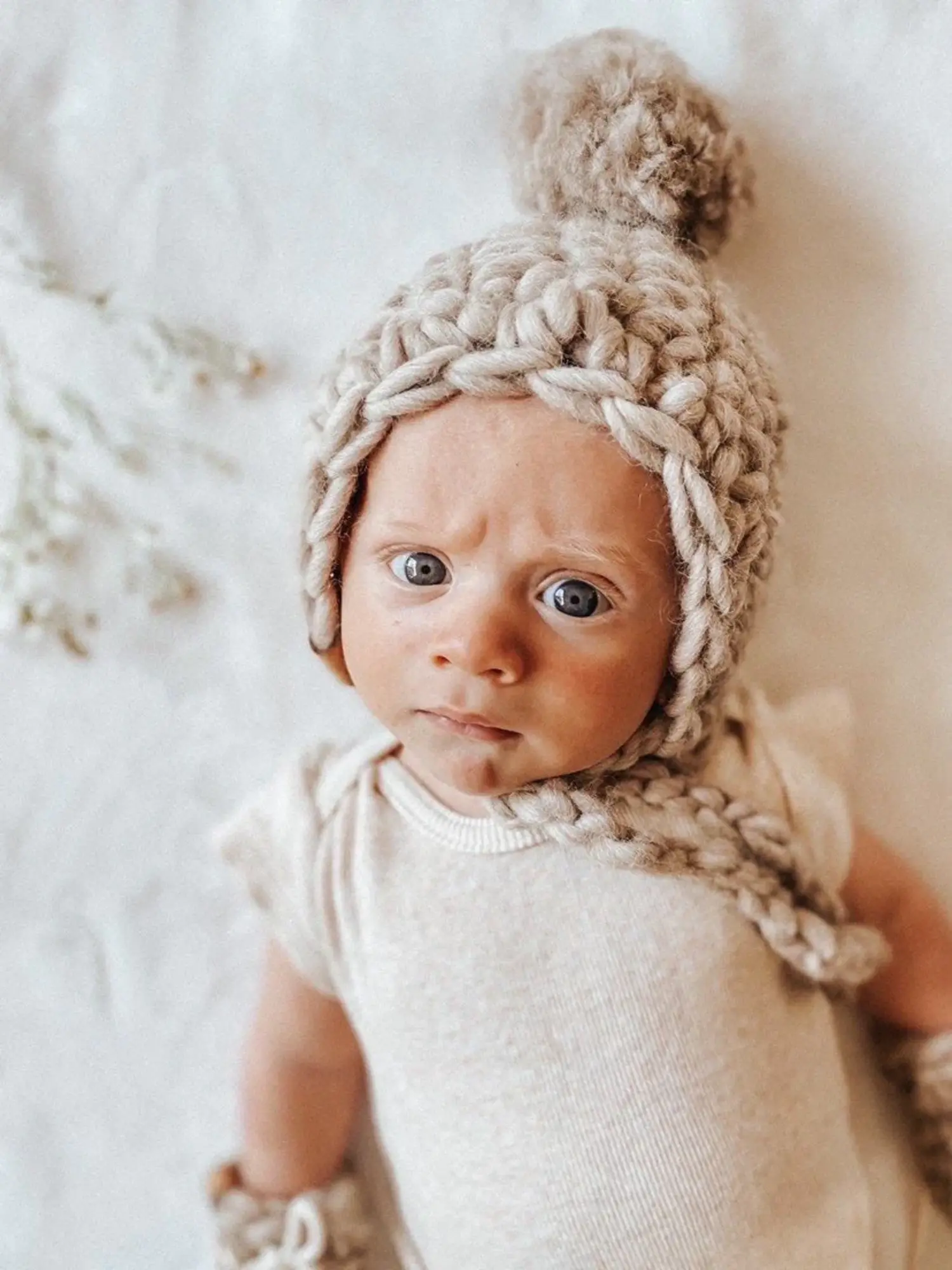 帽子 Little suzie  wool bonnet 帽子 Little suzie wool bonnet 帽子 Little suzie wool bonnet