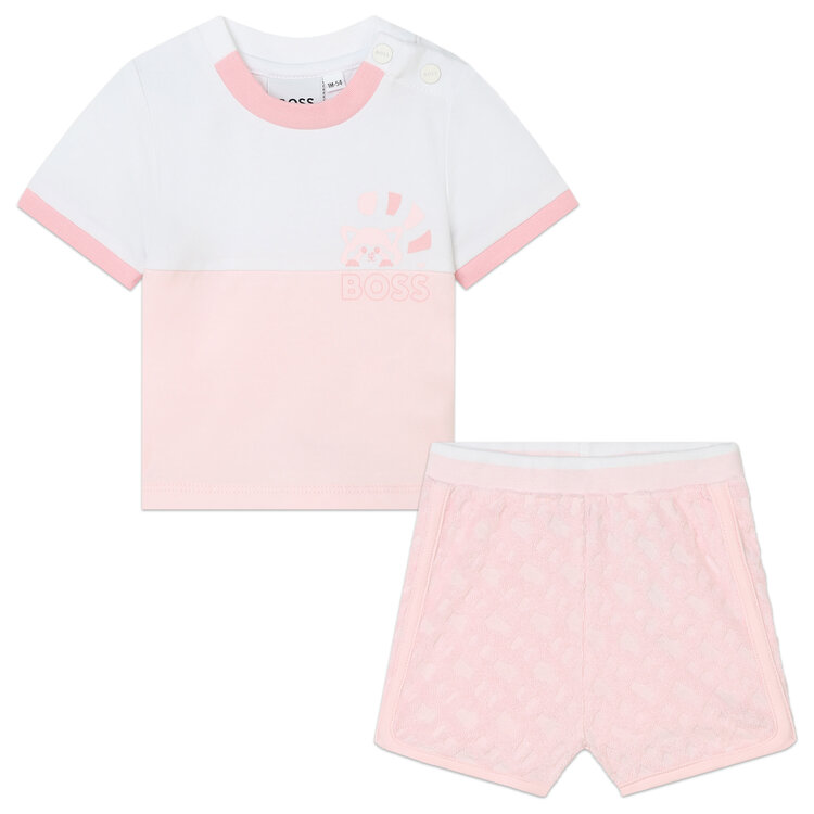 Hugo Boss Boss Girls T-Shirt and  Shorts