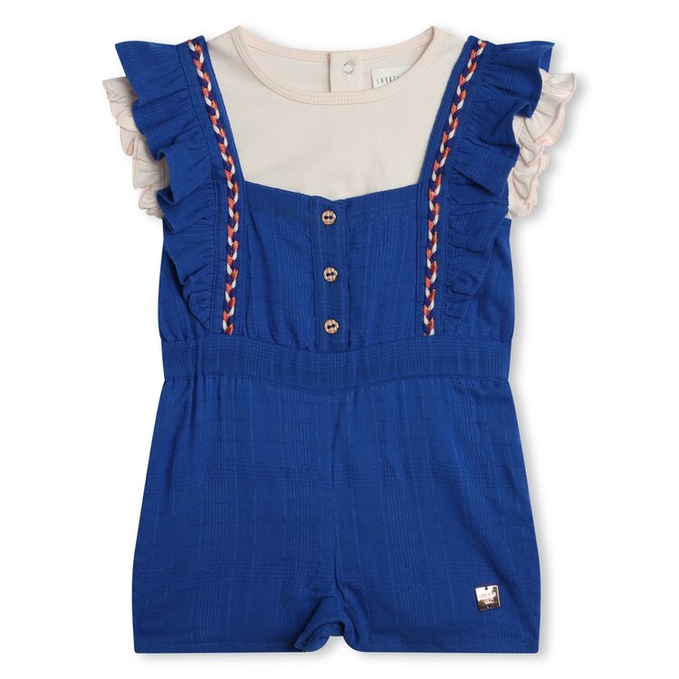 Carrément Beau T-Shirt et Salopette Carrément Beau Fille