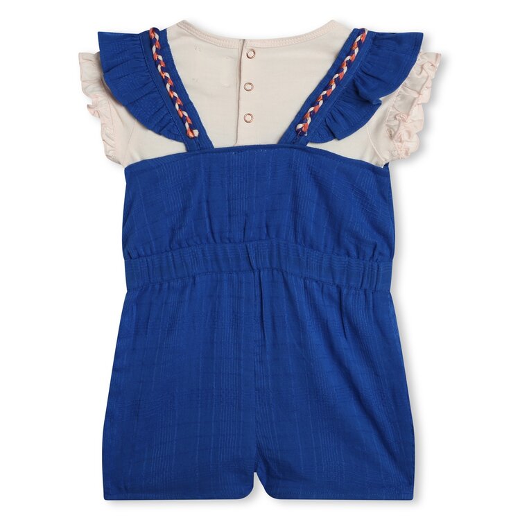 Carrément Beau Carrément Beau Girls T-Shirt and Overalls