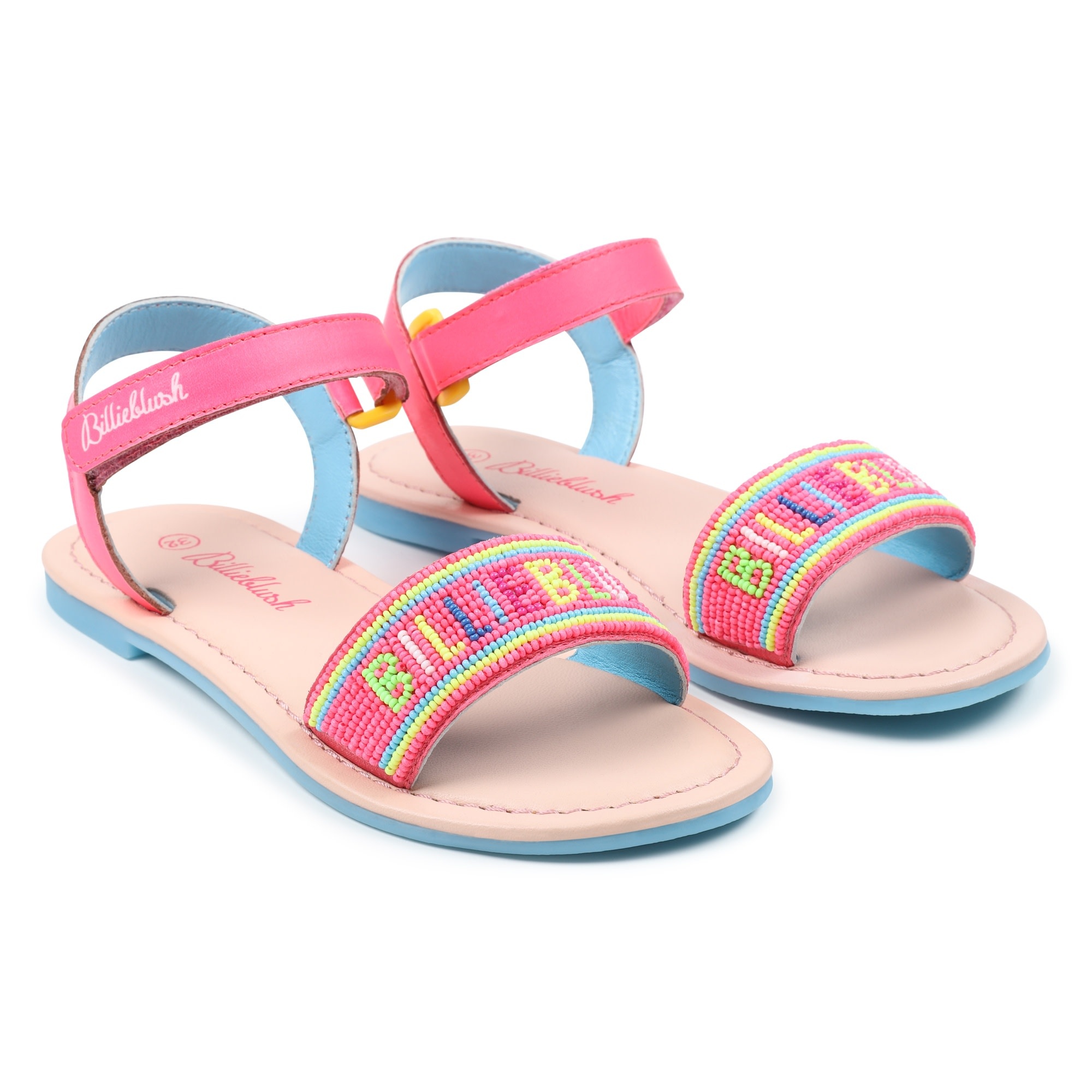 Billieblush Girls Leather Sandals Boutique L Enfantillon