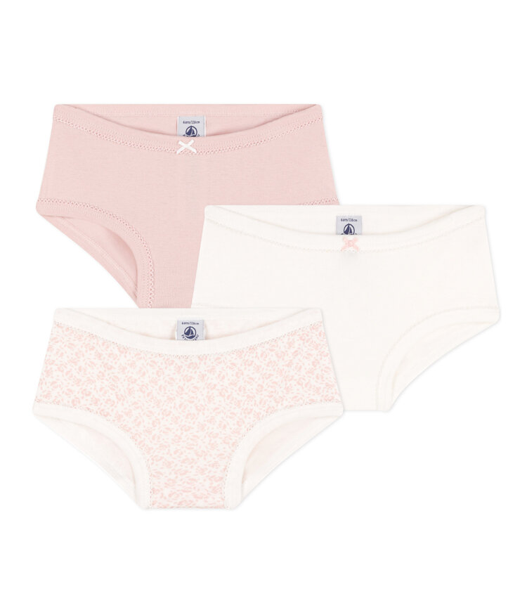 Petit Bateau Petit Bateau Girl's Set of 3 Panties