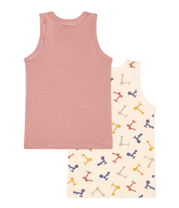 Petit Bateau Petit Bateau Boy's Set of 2 Tank Top