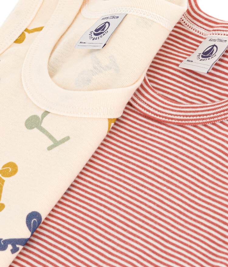 Petit Bateau Petit Bateau Boy's Set of 2 Tank Top