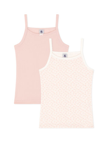 Petit Bateau Petit Bateau Girl's Set of 2 Tank Top