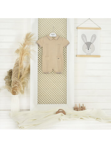 Baby Cosy Baby Cosy Boy's Knit Romper