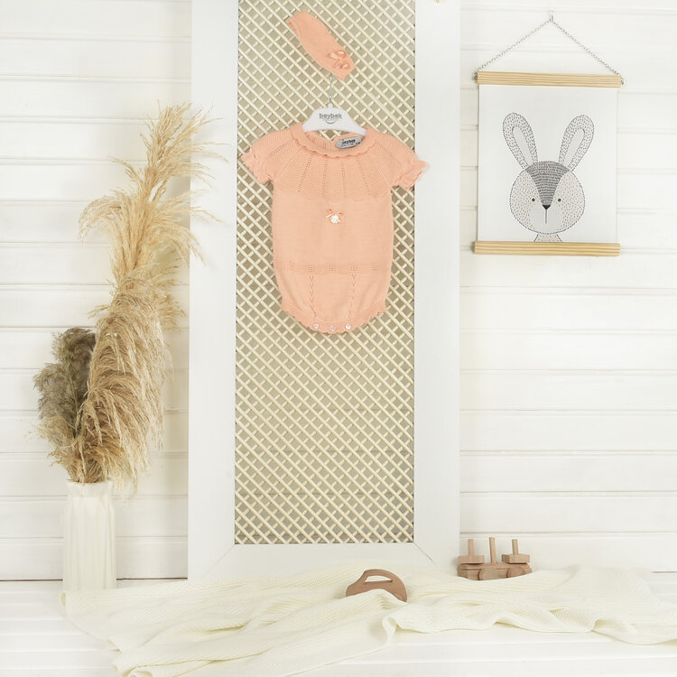 Baby Cosy Baby Cosy Girl's Romper/Headband