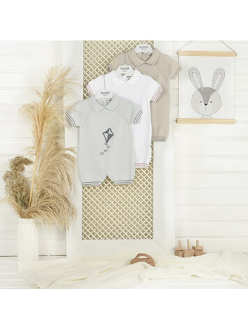 Baby Cosy Baby Cosy Boy's Knit Romper