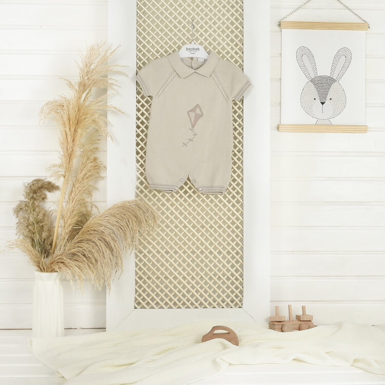 Baby Cosy Baby Cosy Boy's Knit Romper