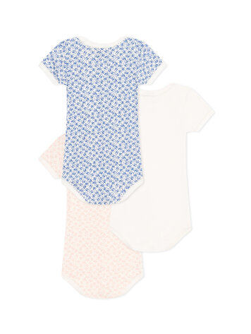 Petit Bateau 3 Bodies Petit Bateau Fille