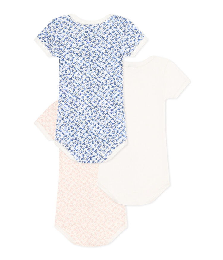 Petit Bateau 3 Bodies Petit Bateau Fille