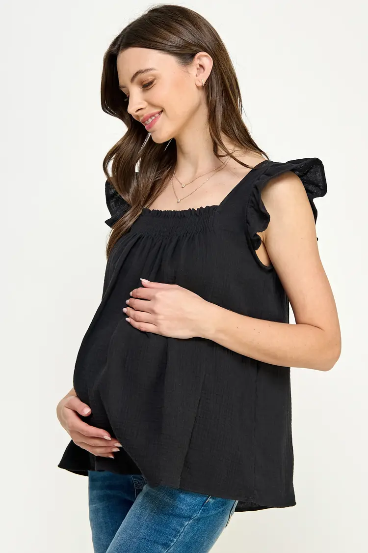 Hello Miz Hello Miz Women Maternity Top