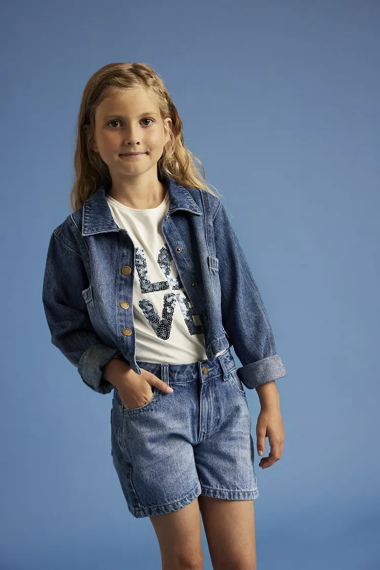 Creamie Creamie Girls Denim Vest