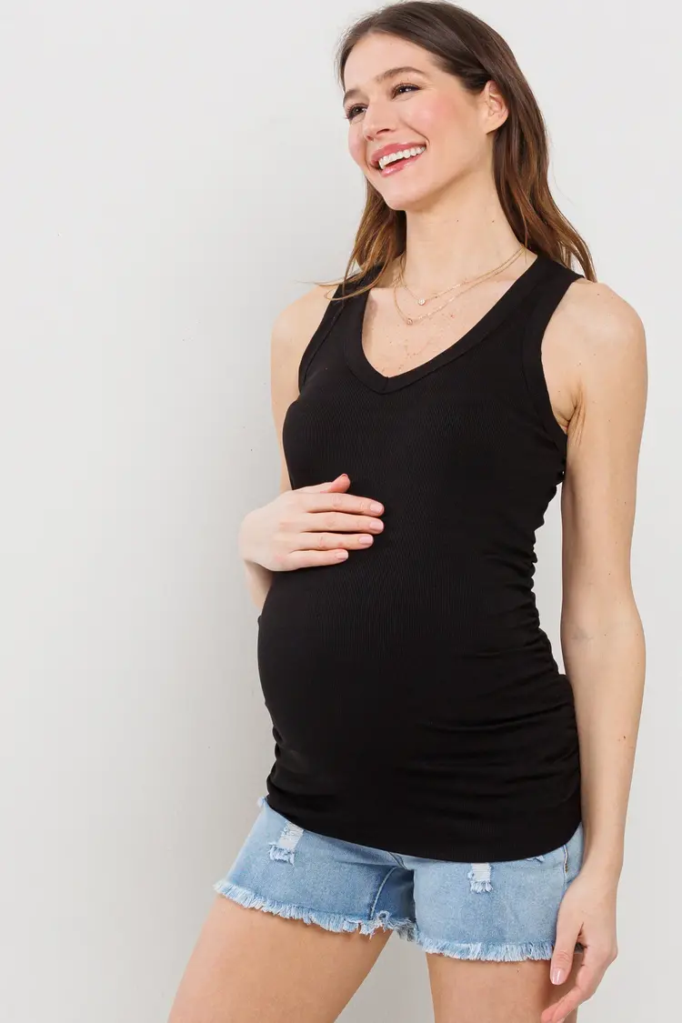 Hello Miz Hello Miz Women Maternity Tank Top