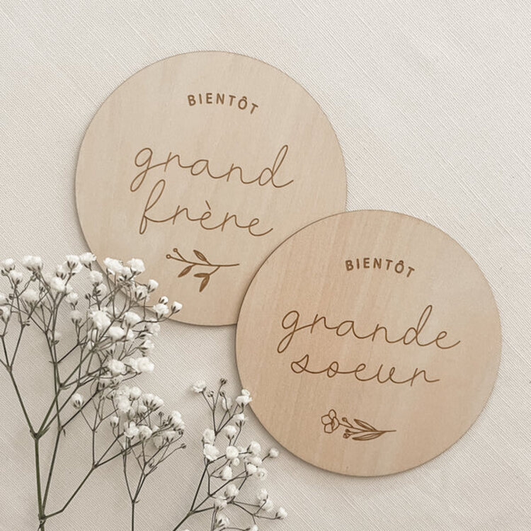 Le Petit Tableau Noir Pastille de Bois Le Petit Tableau Noir