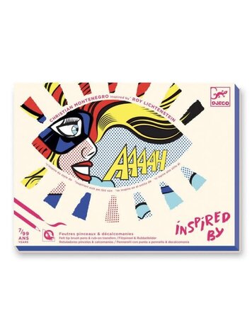 Djeco Djeco Felt Brushes & Decals