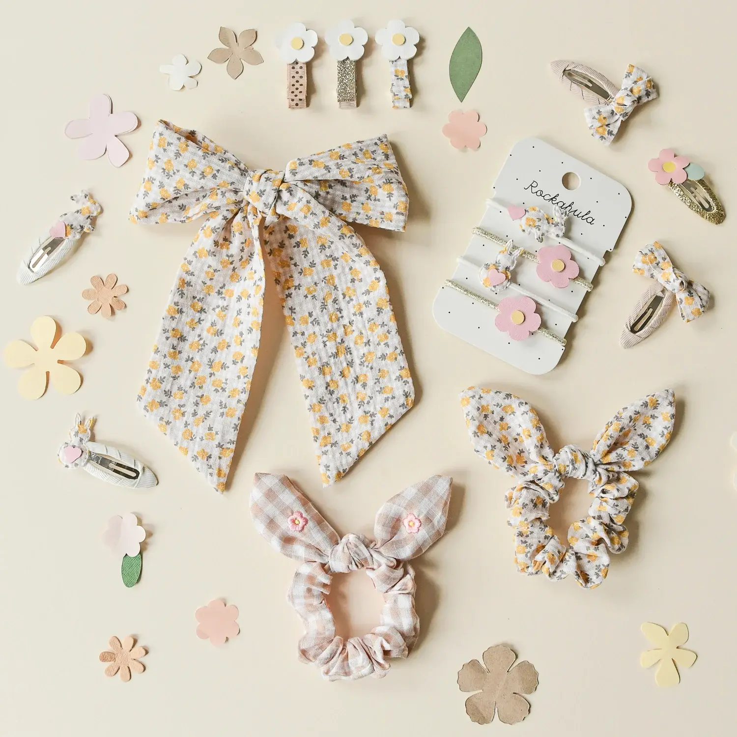 Ditsy Twisty Bow Clips Ditsy Twisty Bow Clips