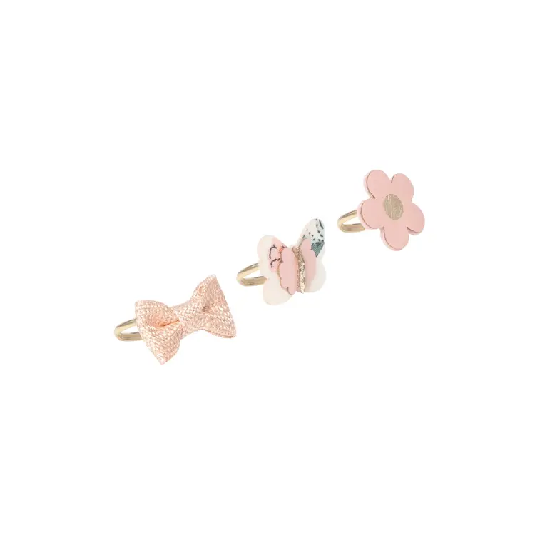Rockahula Rockahula Flora Butterfly Ring Set