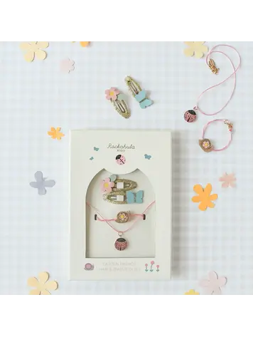 Rockahula Ensemble Bijoux et Clips Amis au Jardin Rockahula