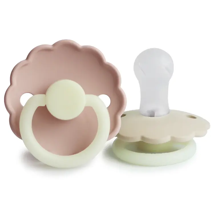 MUSHIE 2 Suces en Silicone FRIGG Daisy Night Mushie