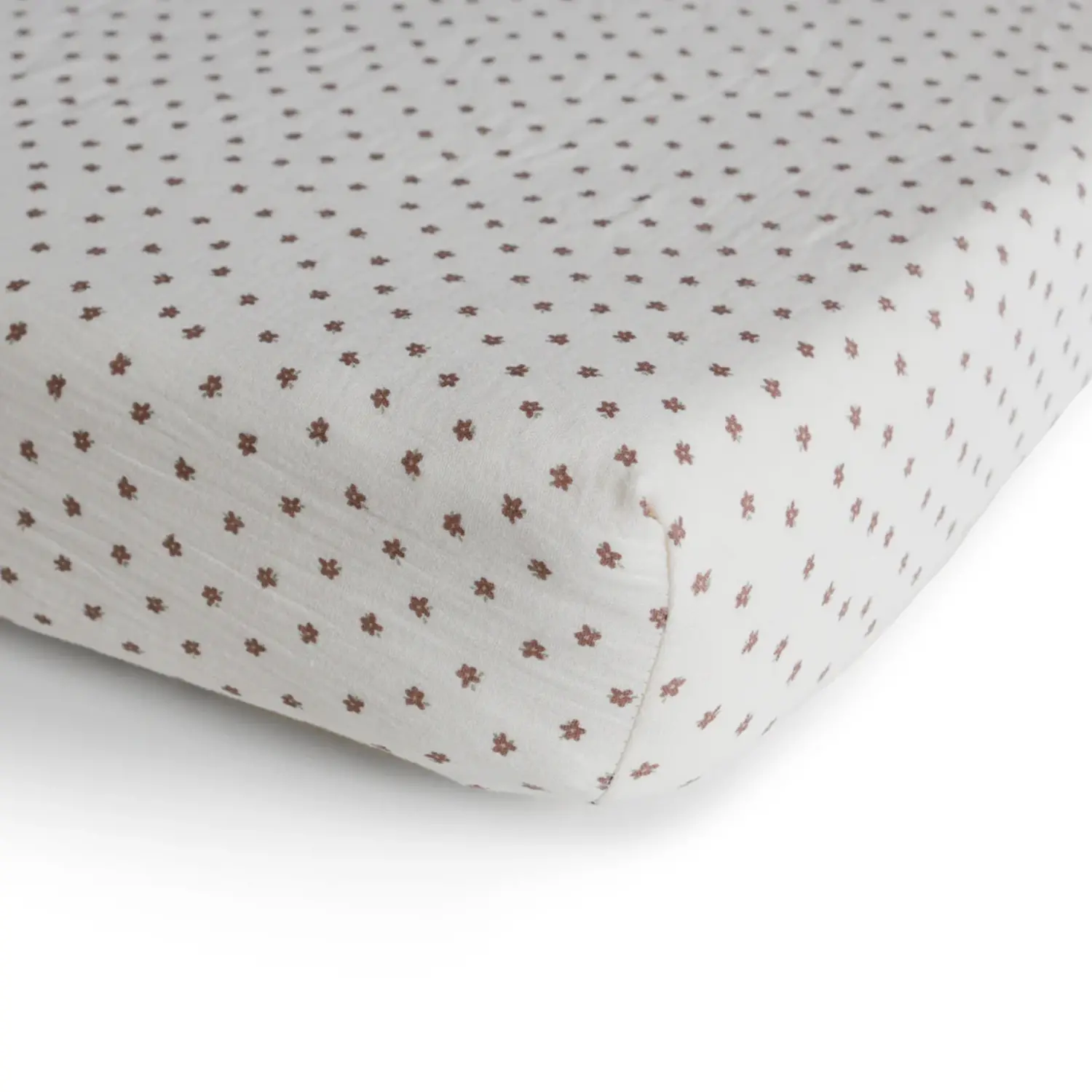 MUSHIE MUSLIN CRIB SHEET Boutique L Enfantillon