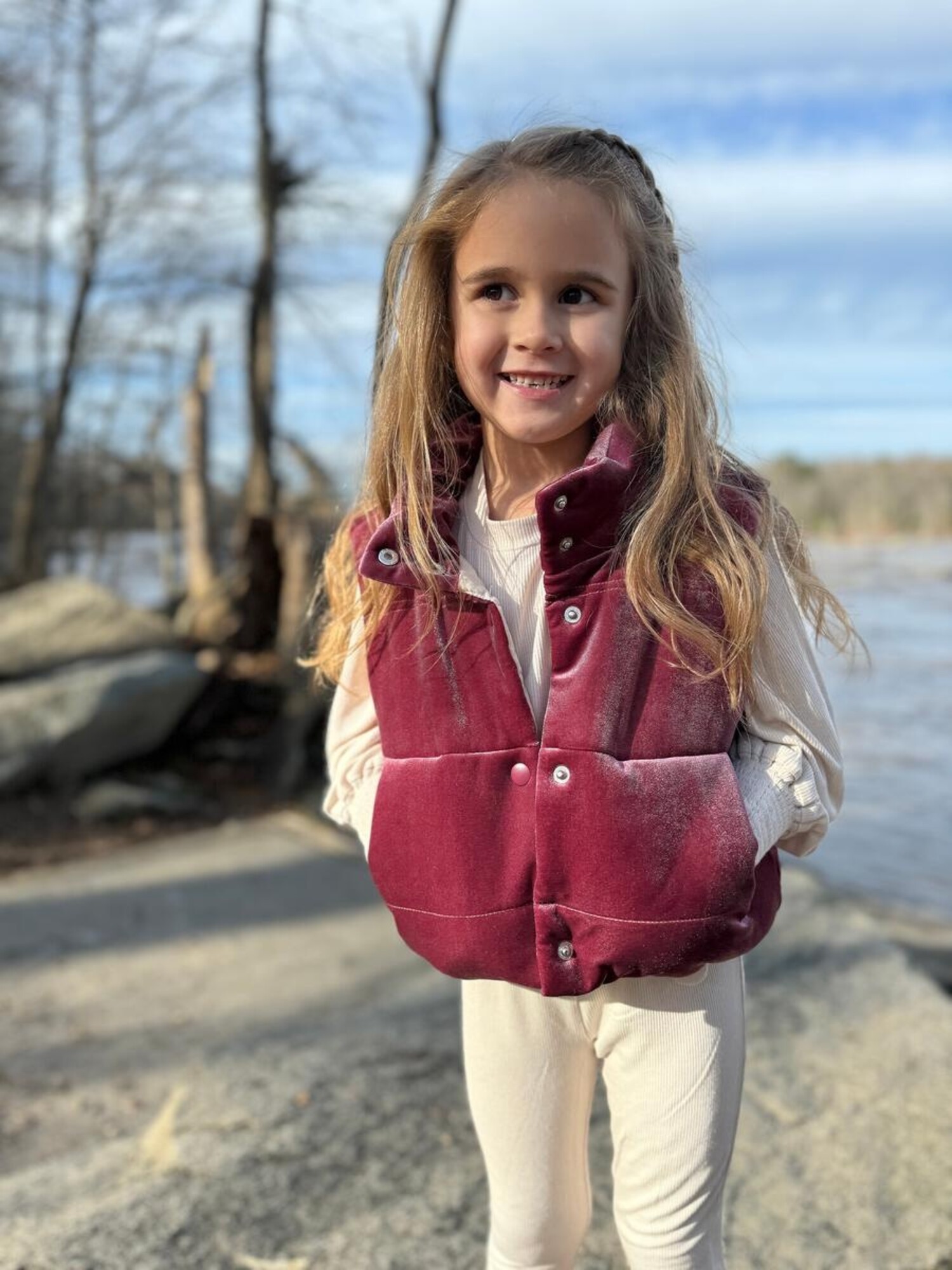 Vignette Girls Vest Boutique L Enfantillon