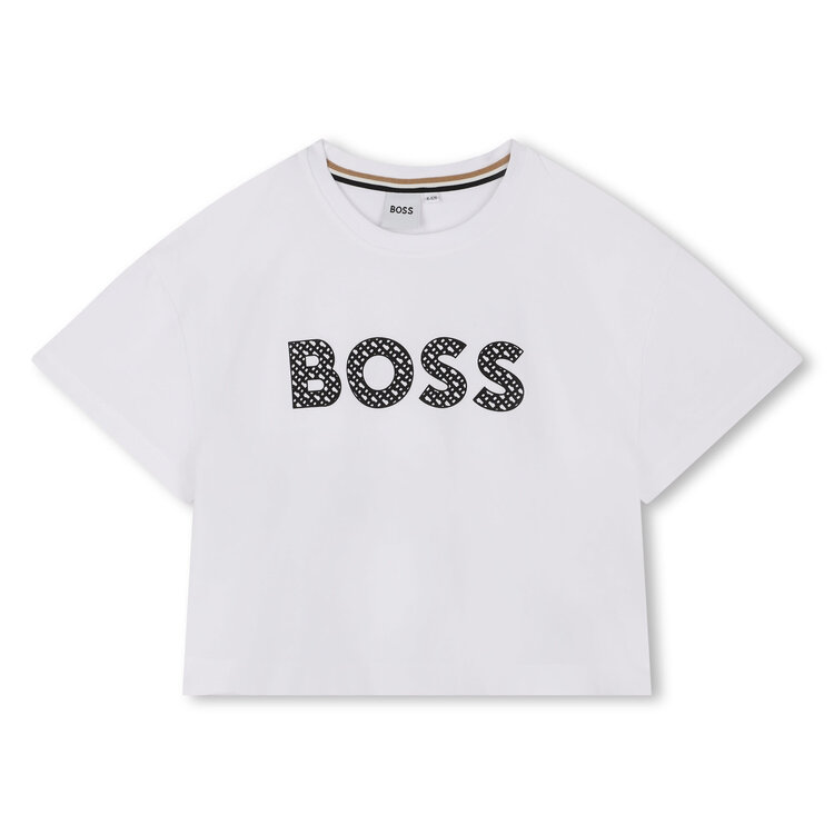 Hugo Boss Hugo Boss Girls Cropped T-Shirt