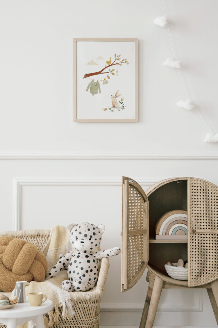 Mimosa Mimosa 4-en-1 Baby Shower Giant Card