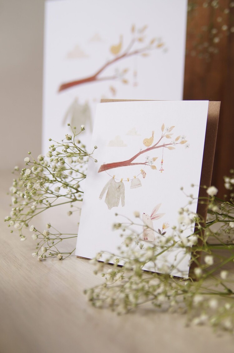 Mimosa Mimosa A2 Wishing Cards