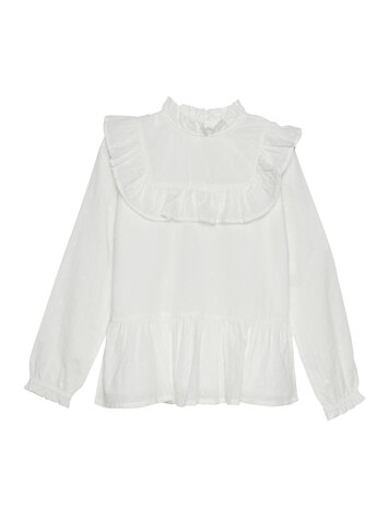 Creamie Blouse, Creamie, Fille, 8 Ans, Blanc, 822317, AH23