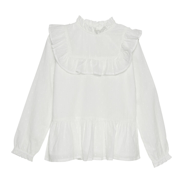 Creamie Blouse, Creamie, Fille, 8 Ans, Blanc, 822317, AH23