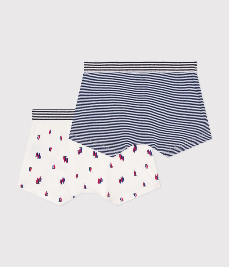 Petit Bateau Lot de 2 Boxers Petit Bateau Garçon