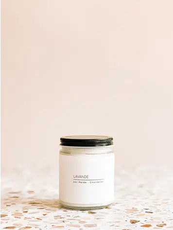 Marée Chandelles Marée Chandelles Soy candle- Indoor and outdoor Lavender