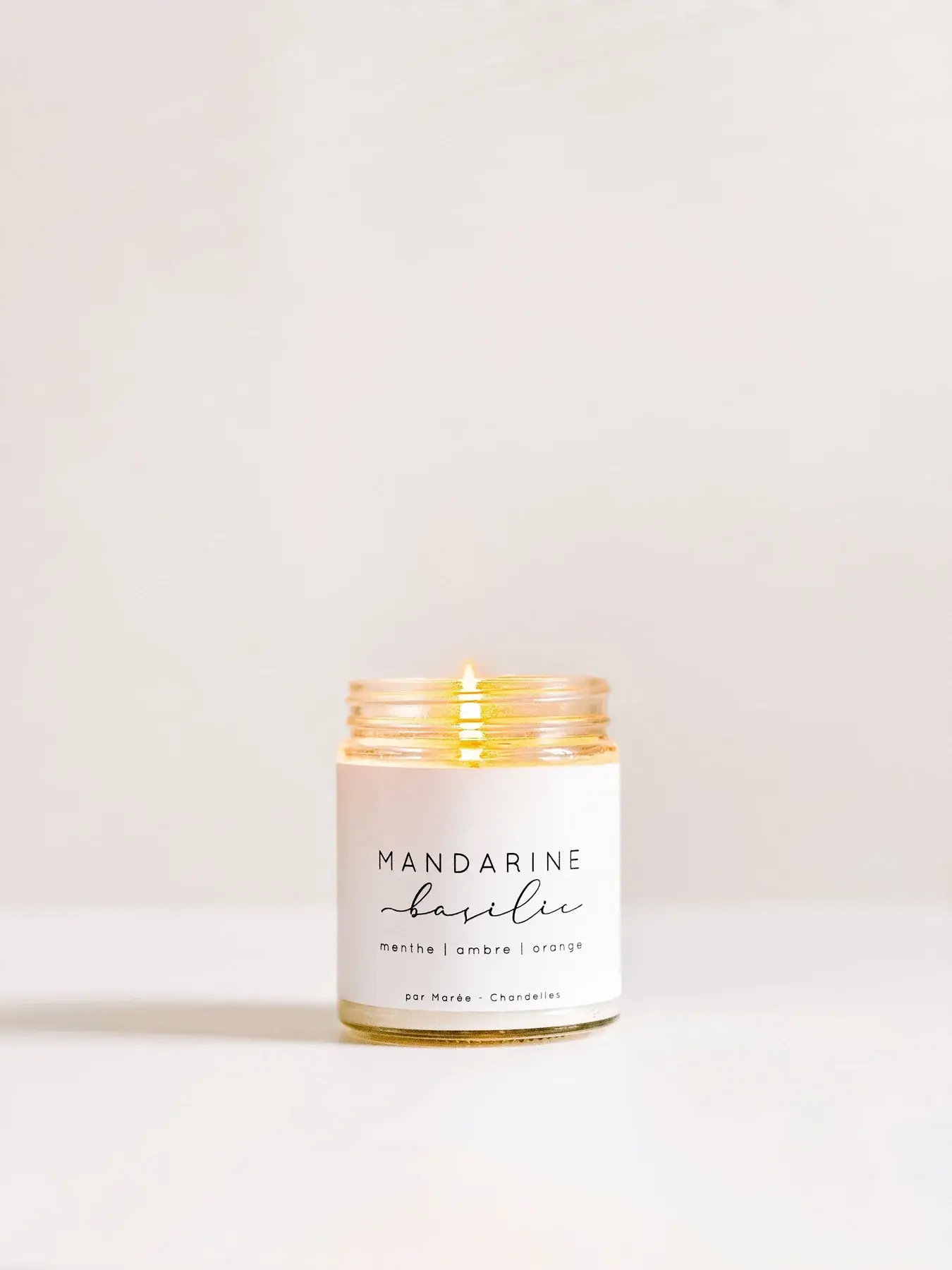 Chandelle de soya - Magnolia Bambou 270 ml - MARÉE CHANDELLES main image 1