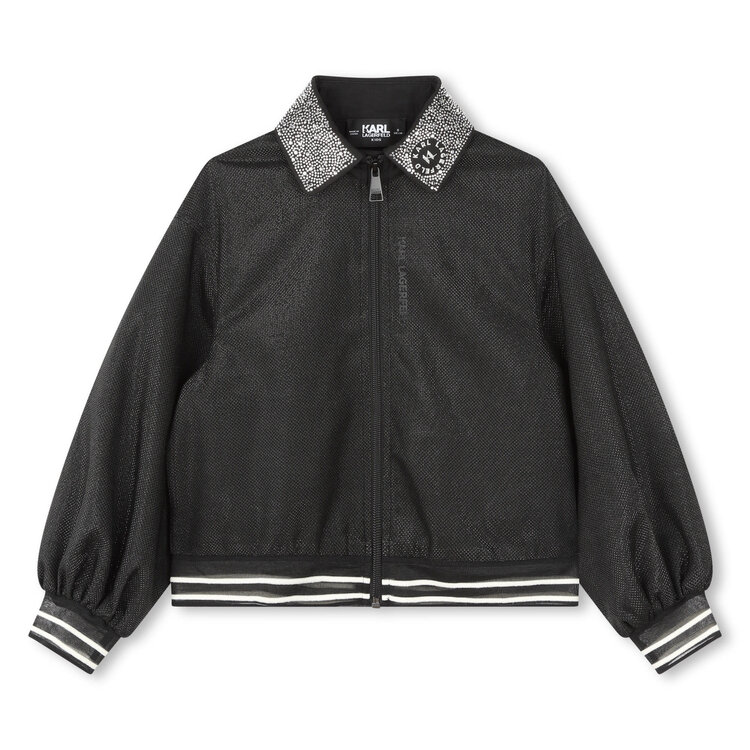 Karl Lagerfeld Karl Lagerfeld Girls Zipped Cardigan