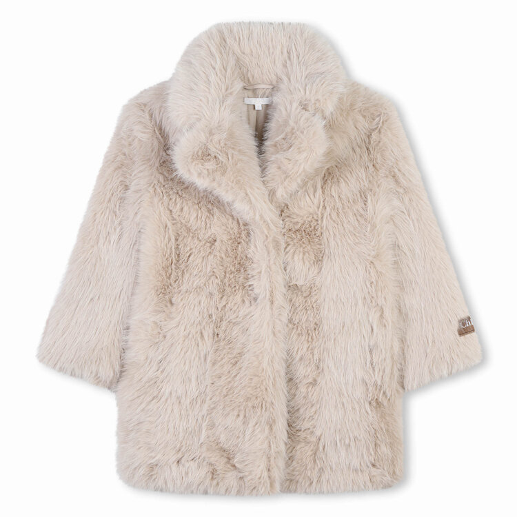 Chloé Chloé Girls Fur Coat