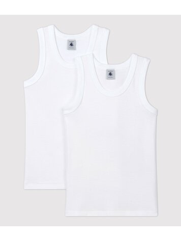 Petit Bateau Petit Bateau Boys 2 Camisoles