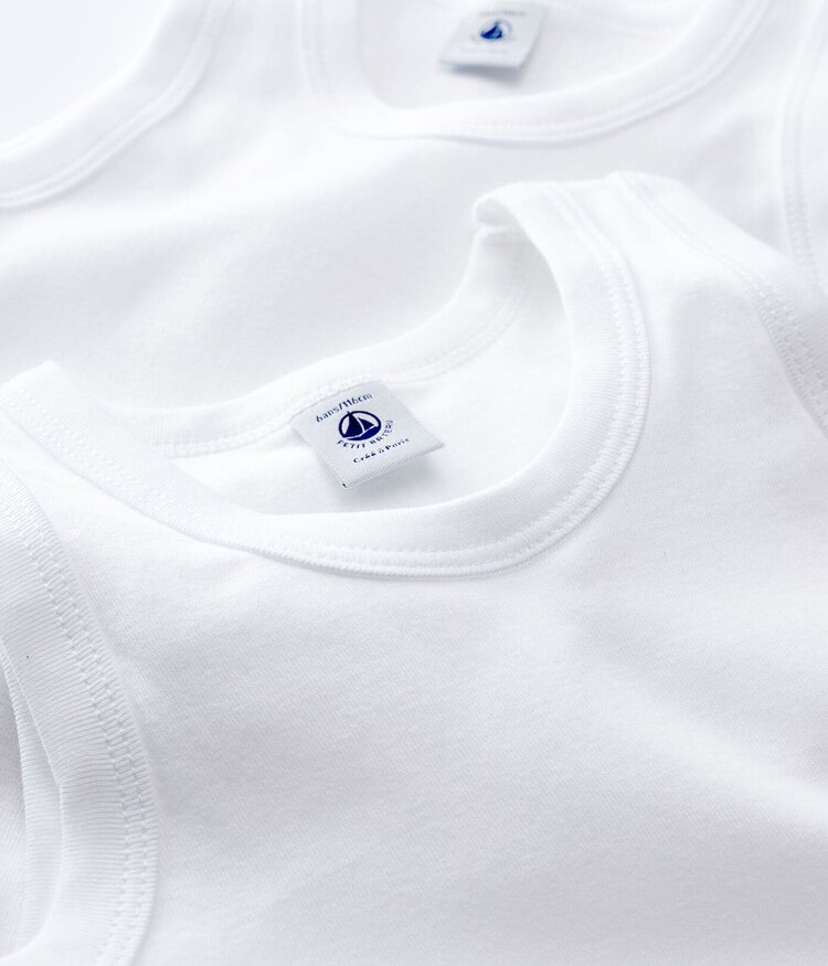Petit Bateau Petit Bateau Boys 2 Camisoles