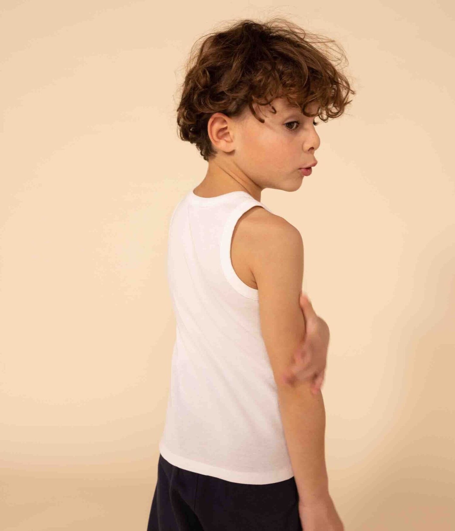 2 Camisoles Petit Bateau Garcon Boutique L Enfantillon