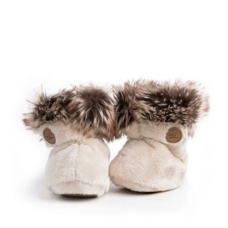 Petit Coulou Petit Coulou Winter Booties With Fur