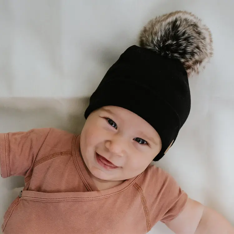 Petit Coulou Petit Coulou Pompom Tuque