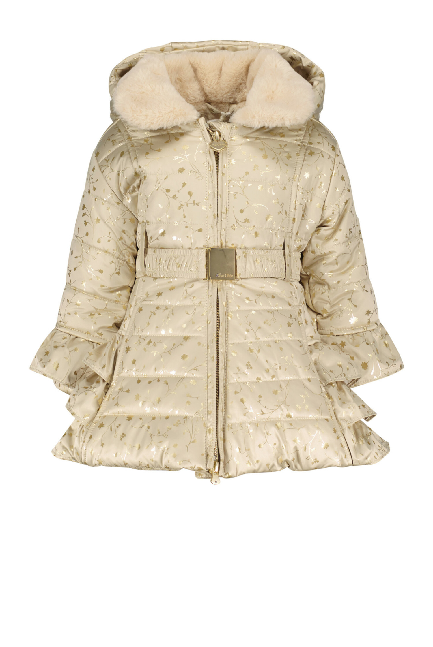 Le Chic Manteau a Volants Fille Le Chic