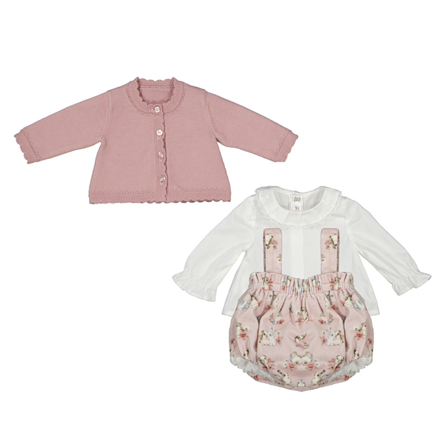 Ensemble 3 Pieces Mayoral Fille Boutique L Enfantillon