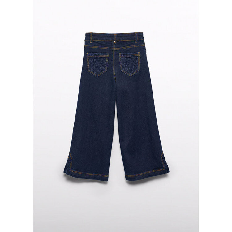 Abel & Lula Palazzo en Denim Abel & Lula Fille
