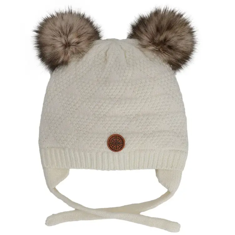 Tuque à Pompom Calikids Fille